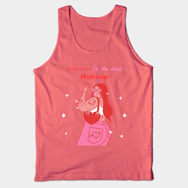 Confidence Tank Top by DahliasTTM